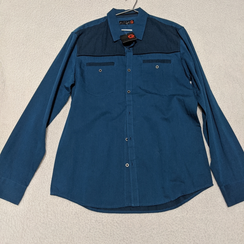 G by guess button down shirt NEW